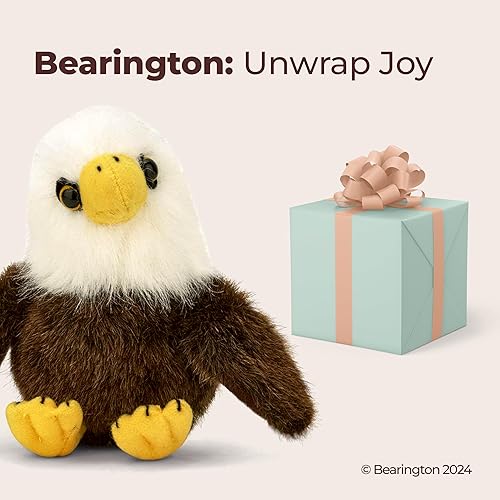 Miniatura 5 de Bearington Soar - Animal de peluche con águila calva, 6 pulgadas