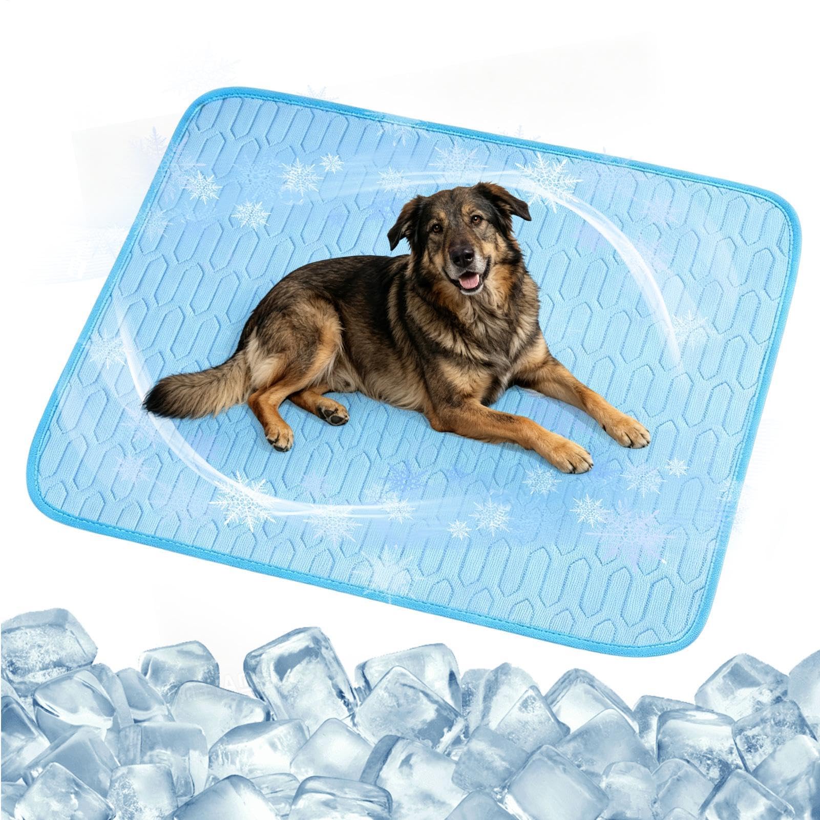 Tappetino rinfrescante per cani Tappetino da Sonno Estivo Antiscivolo | Tappetini da per cani per sonno, riposo, campeggio, viaggio, interni, cortile, divano, pavimento, esterni