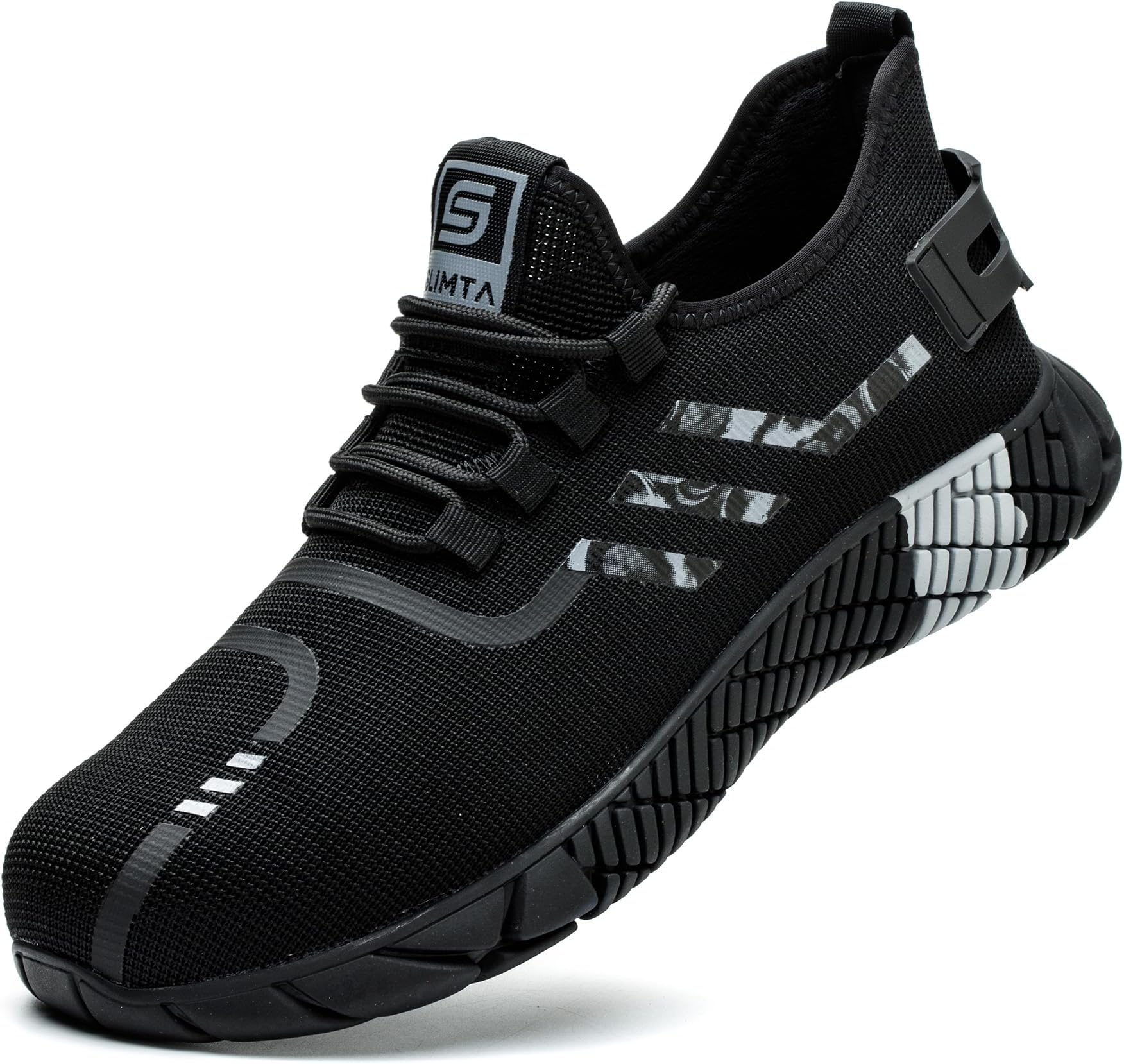 Safety Shoes for Men Women Steel Toe Boots Non-Slip Lightweight Breathable Sneakers Puncture Proof Protective Industrial Shoes