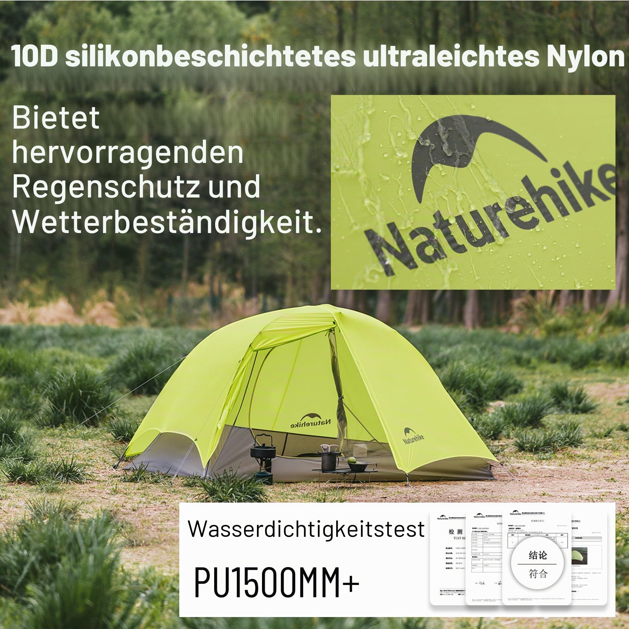 ein mann zelt test Naturehike Star Trail EXT 1/2 Personen Coleman Octagon 8 Zeltteppich, Product Type_Leather Vests Size:51