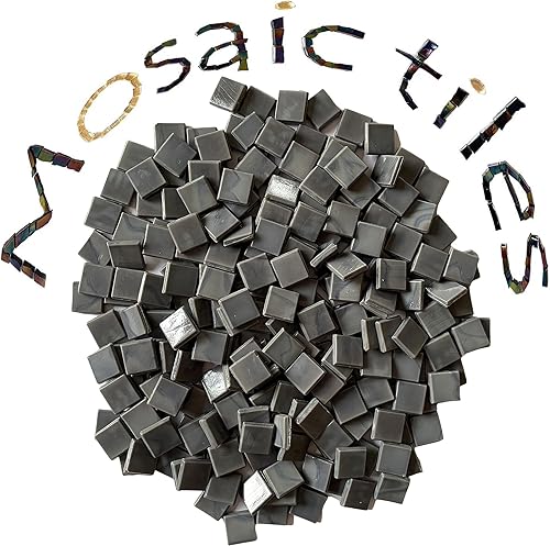 Miniatura 9 de SMEIINIK 1.1lb Bulk Single Iridescent Color Mosaic Tiles for Crafts, Glass Mosaic Pieces for Mosaic Puzzles, Stained Glass Tiles for Mosaic DIY,