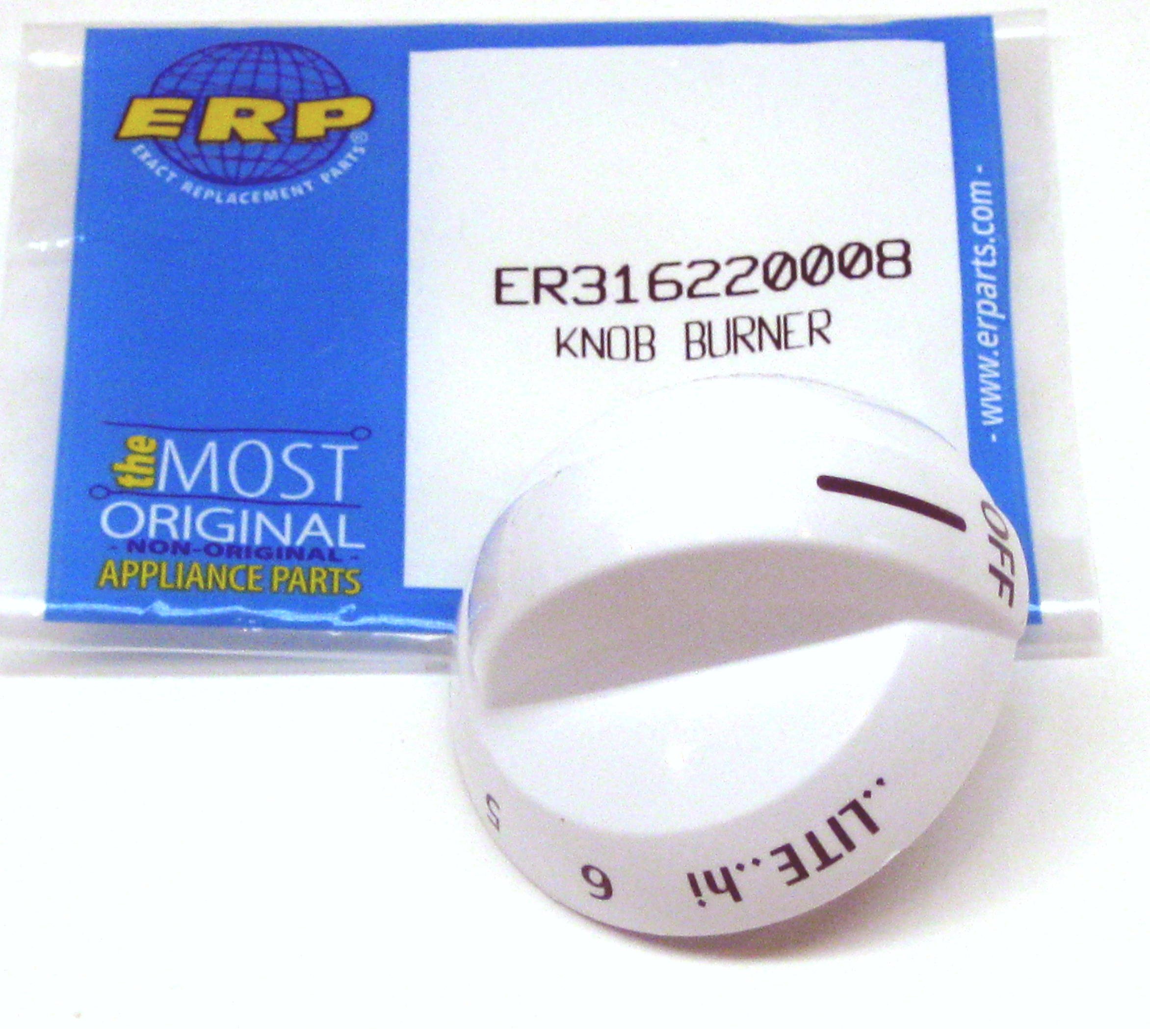 Amazon.com: Gas Range Burner Knob for Frigidaire Tappen 316220008 
