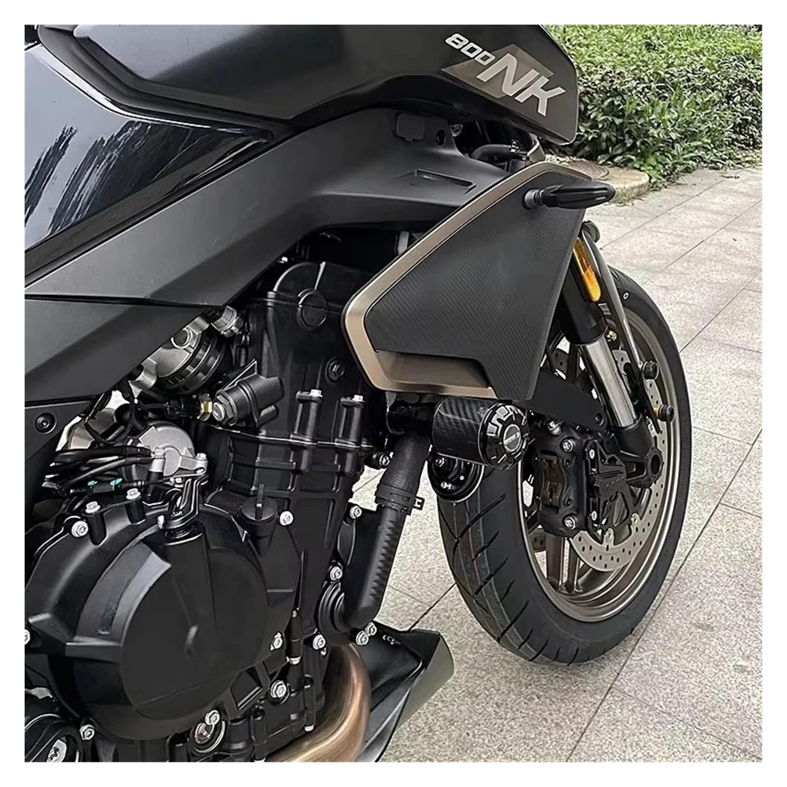 Deslizador Cuadro Motocicleta Accesorios para Motocicleta, Marco Deslizante de protección contra caídas para 800NK NK800 2023 2024 NK 800, Protector Almohadilla choques carenado