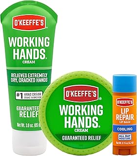 O’Keeffe’s Working Hands & Lip Repair Variety Pack