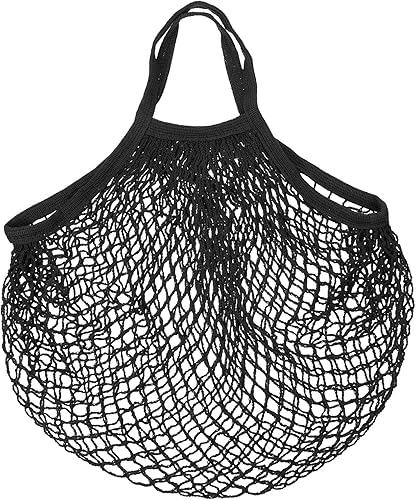 Miniatura 18 de MECCANIXITY Bolsa de malla de algodón reutilizable lavable malla malla bolsa organizador para frutas y verduras compras