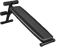 CAP Barbell Adjustable Decline Sit-Up Bench - Durable Ab Workout Slant Board for Home Gym Core Strength & Full-Body Training