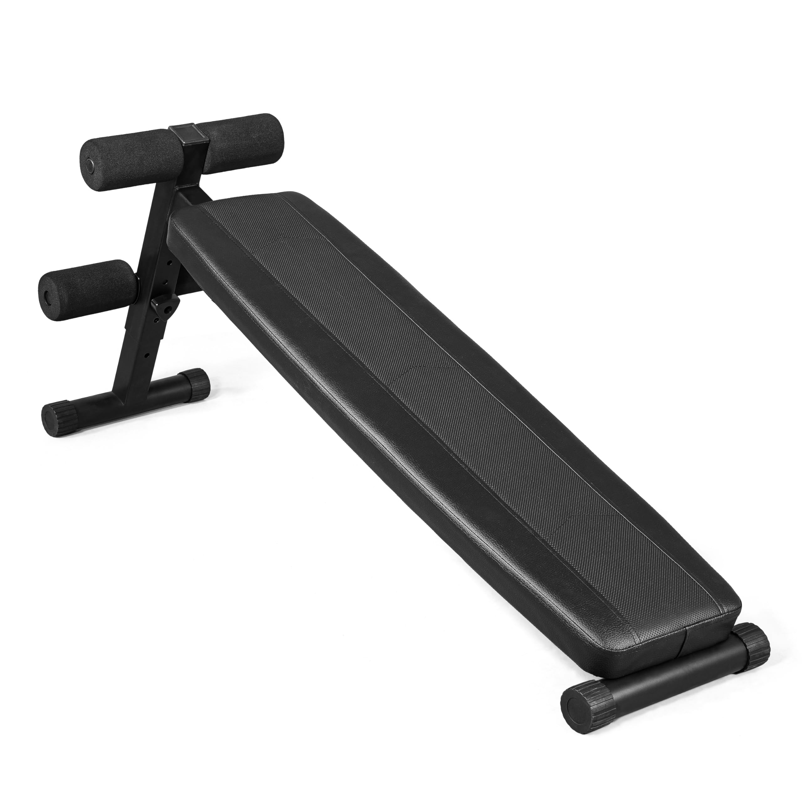 CAP Barbell Sit Up Bench – Adjustable Decline Ab Bench for Home Gym – Multi-Purpose Slant Board for Core Strength, Sit-Ups, and Full-Body Workouts