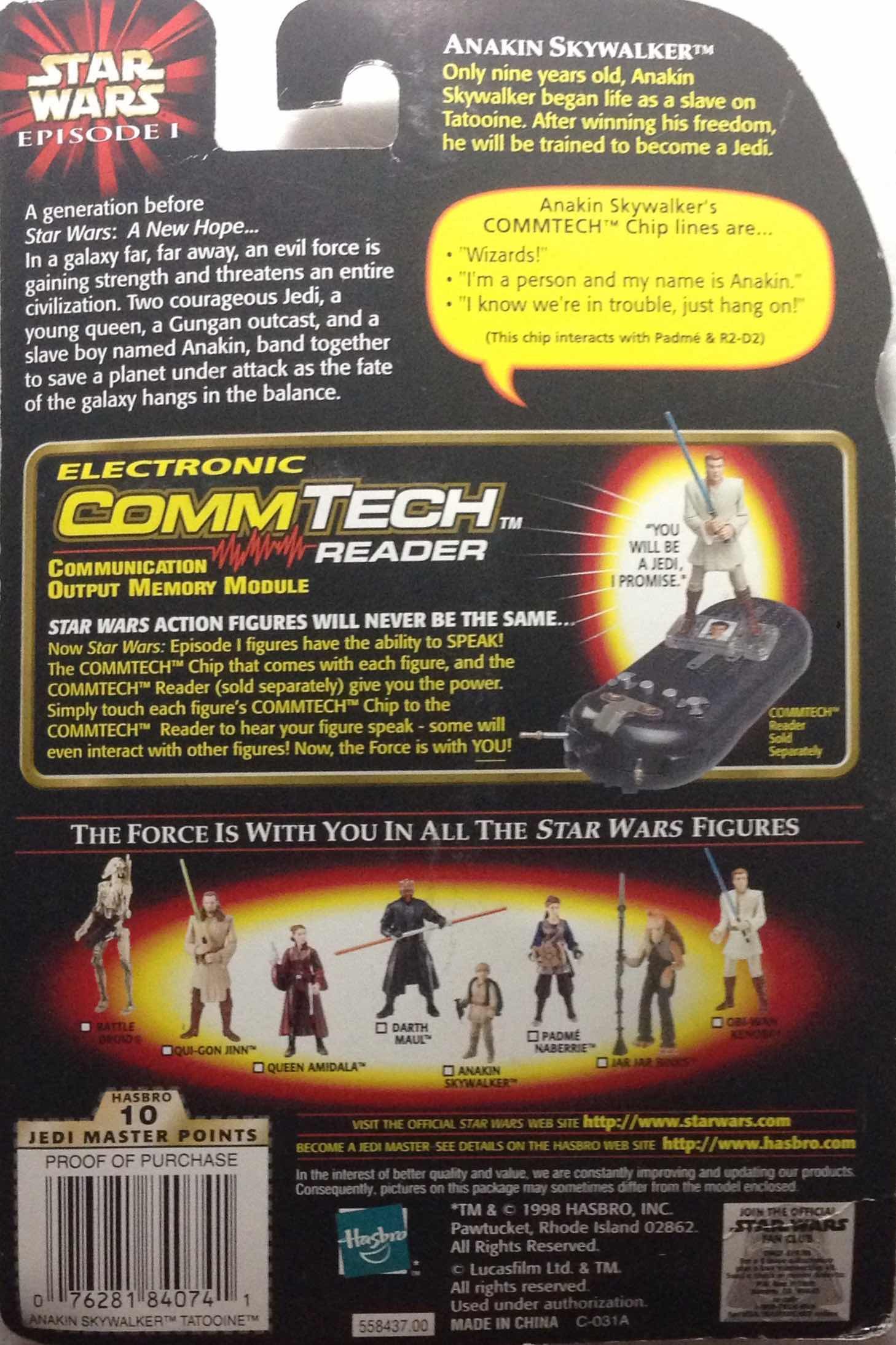 Amazon.com: Star Wars - Anakin Skywalker Action Figure : Toys & Games