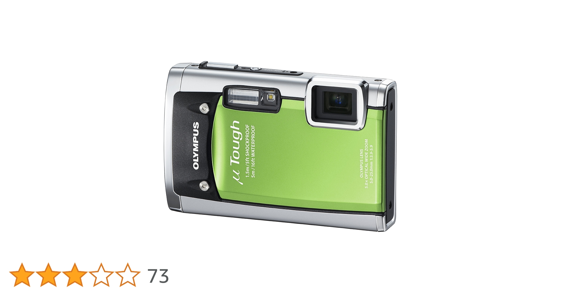 Amazon | OLYMPUS 防水デジタルカメラ μ TOUGH 6020 グリーン μ TOUGH