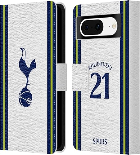 Miniatura 10 de Head Case Designs Officially Licensed Tottenham Hotspur F.C. Cristian Romero 202223 Players Home Kit Leather Book Wallet Case Cover Compatible with