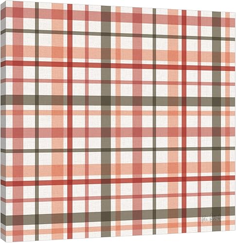 Jaxson Rea "Vintage Petals Pattern IV Gallery Wrapped Canvas by Katie Pertiet, 30" x 30"