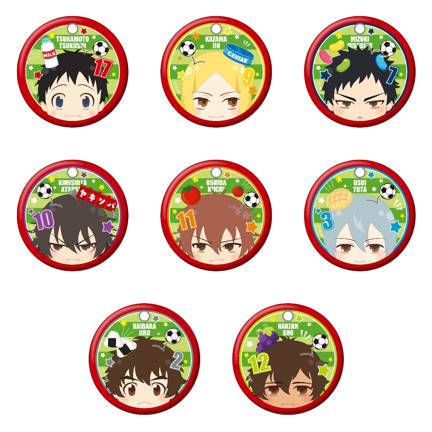 DAYS Pyokotto miroir 1BOX boîte de 8 petits miroirs anti rayures