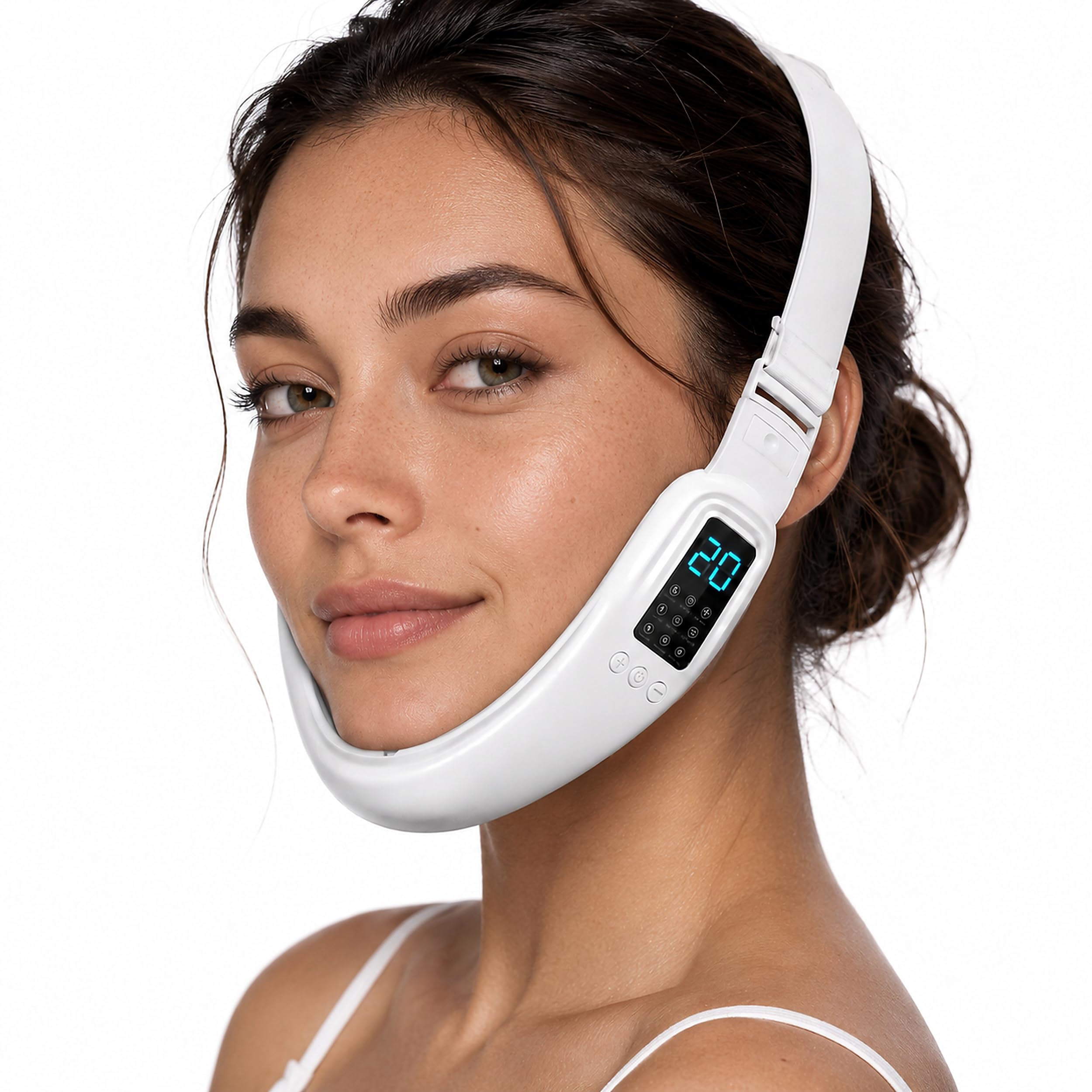 Electric Double Chin Device and V-Face Machine with 8 Modes and 15 Gear Adjustable Intensities - Intelligent Double Chin Machine for V-face-image-46