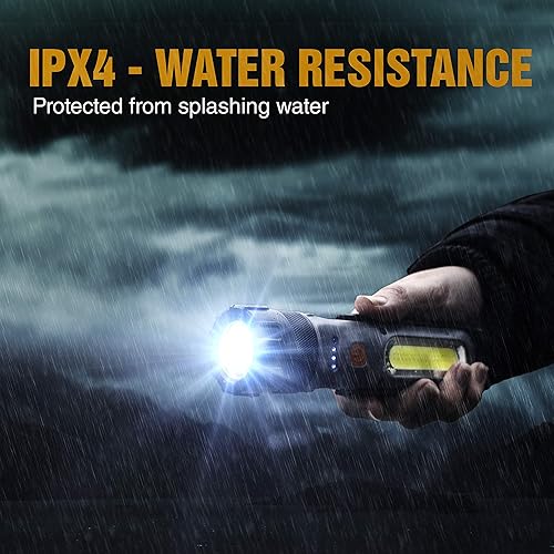 Miniatura 6 de Wagan EL4306 Brite-Nite Wayfinder - Linterna LED con batería recargable de litio, color rojo