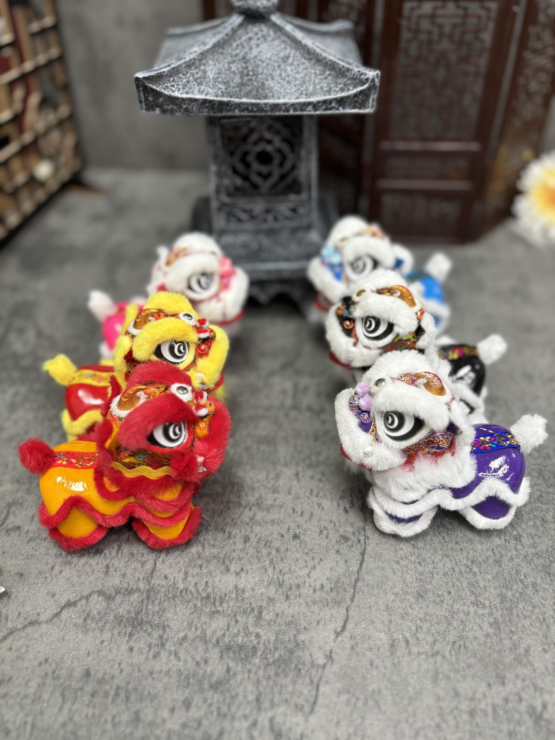 Amazon.com: XINPDPSO Handcrafted Traditional Chinese Lion Dance