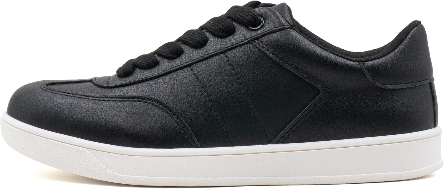 Women's Lace Up Trendy Sneaker Classic Fashion Low Top Walking Shoes - Picture 8 of 109