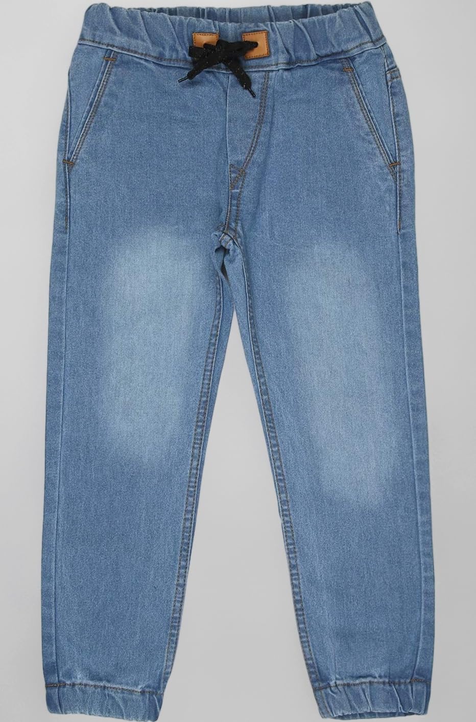Urbano Juniors Boy's Slim Fit Mid Rise Stretchable Jogger Jeans