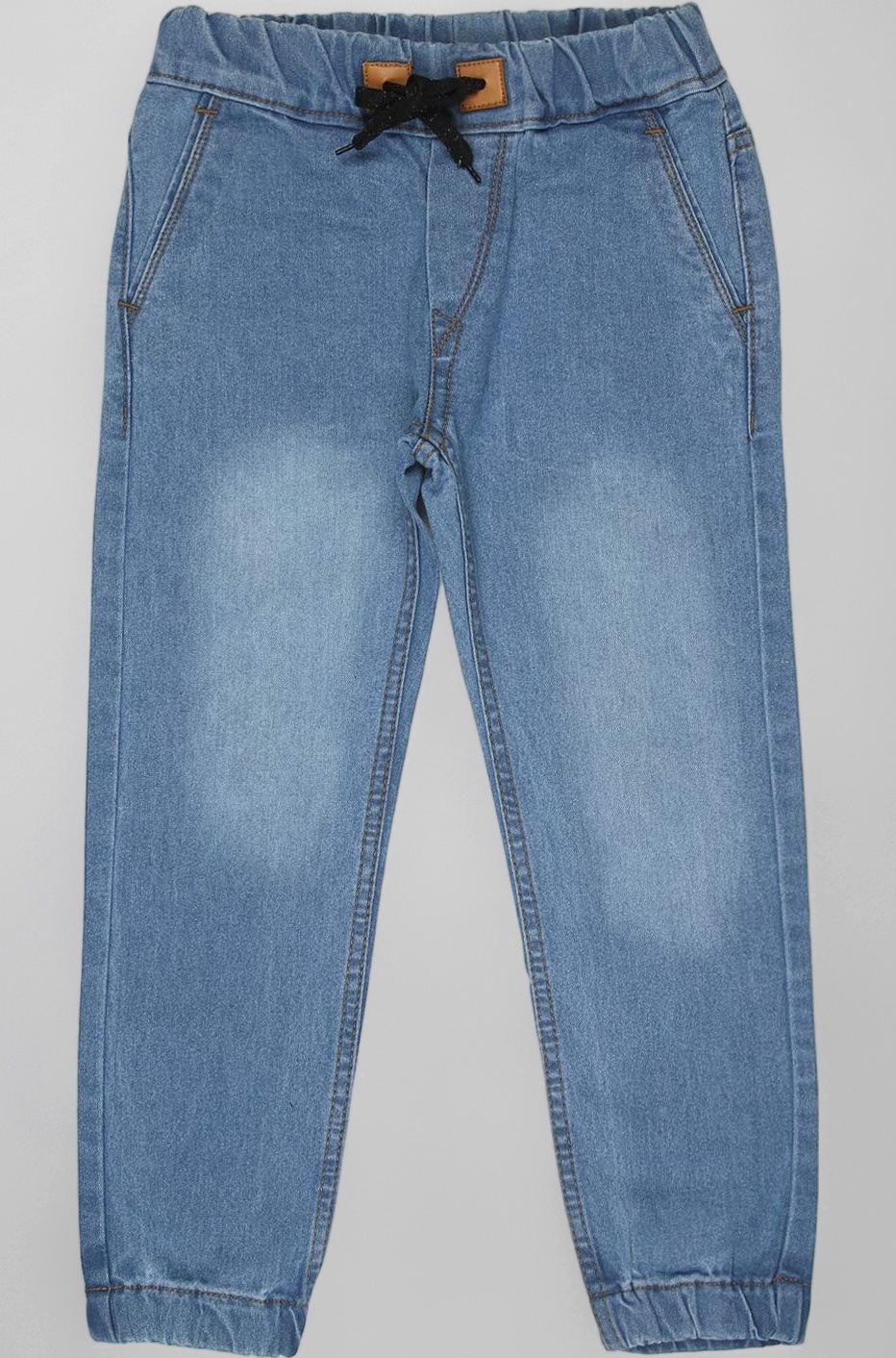 Urbano Juniors Boy's Slim Fit Mid Rise Stretchable Jogger Jeans