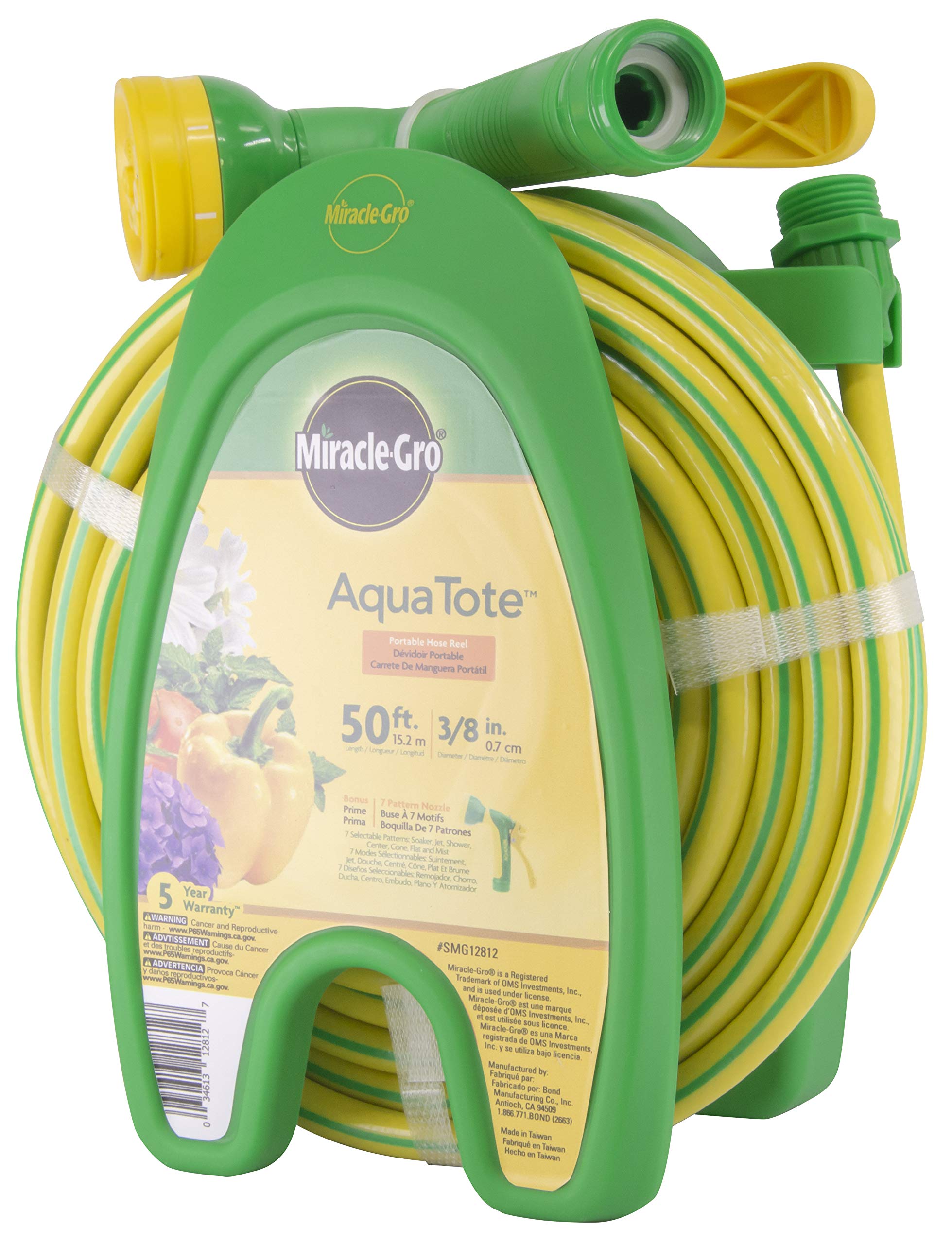 Miracle-Gro Gartenschlauch-Düse Mit 9 Sprühfunktionen – Ergonomisch & Robust Für Garten & Reinigung