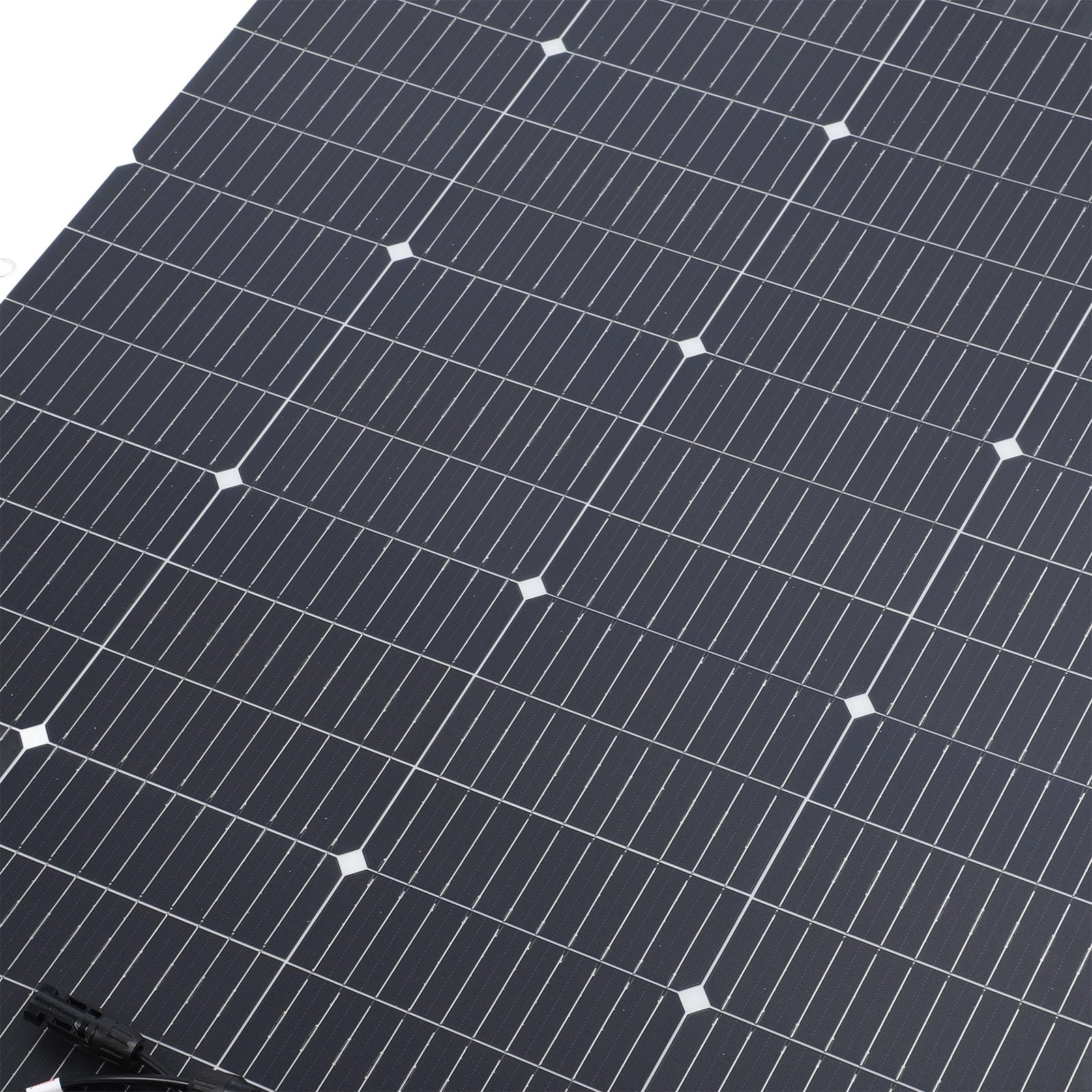 Oumefar Caricabatterie a Pannello Solare Monocristallino con Scatola di