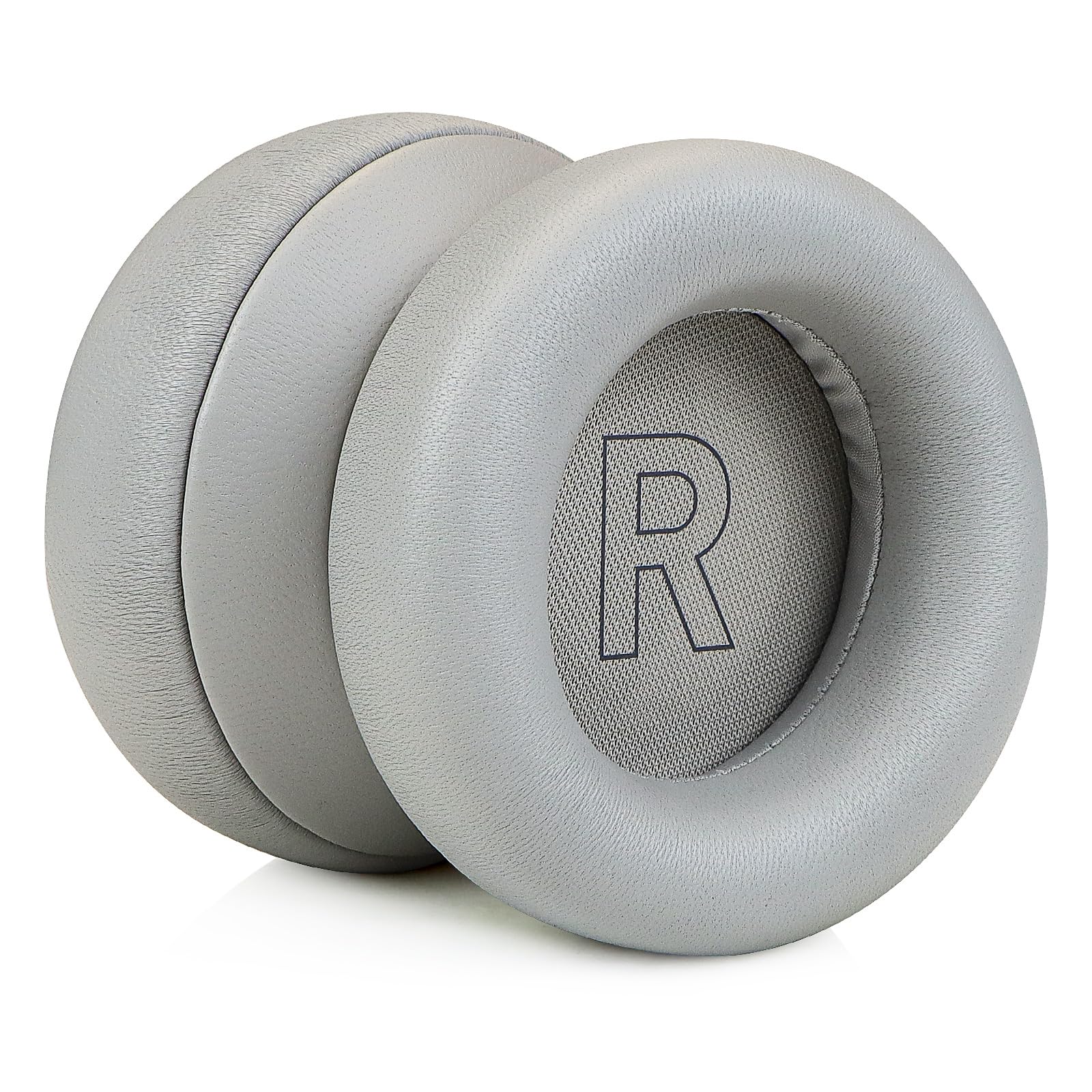 SINOWO Lambskin Ear Pads,Replacement Sheepskin Earpads for Bang & Olufsen Beoplay Portal Wireless Noise Cancelling Gaming Headphones,Ear Cushions with Noise Isolation Memory Foam(Grey Mist) - Image 3