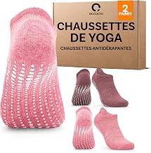 Occulto Women's and Men's Yoga Socks Set of 2-4 Pairs (Model: Mady)