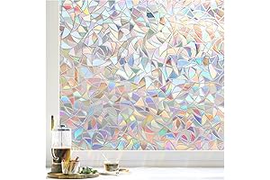 LUTE 3D Decorative Sun Catcher Film: Enhance Your Privacy and Home Decor