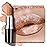 Anglicolor Glitter Gold Lipstick,High Impact Lipcolor Moisturizing Creamy Formula Smooth and Non-Sticky,Metallic Lipstick For Women,Full-Coverage Lip Color(10 SAHARA GOLD, 4g)