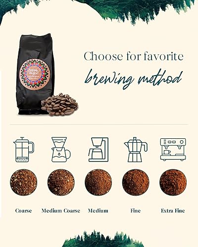 Miniatura 6 de Agua Dulce Café molido 100% arábica de origen único, especialidad gourmet de comercio justo, café Costa Rica, tostado medio, 12 onzas, paquete de 1