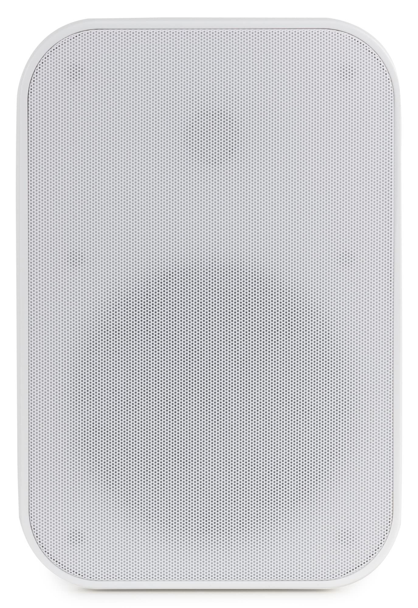 McGrey OLS-5251WH Outdoor-Lautsprecher 2X Set - Zwei-Wege-System - IP56 - Für Restaurant, Biergarten, Terrasse & Garten - 5,25" Woofer und 1" Hochtöner - 50 Watt - 8 Ohm und 70/100V-Betrieb - Weiß