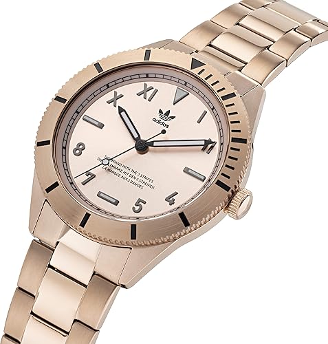 Miniatura 2 de adidas Reloj de pulsera de acero inoxidable en tono oro rosa (Modelo AOFH220642I), Oro Rosa, Classic