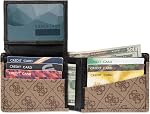 Guess Mens Wallet Gift Set Travel Accessory- Travel Wallet