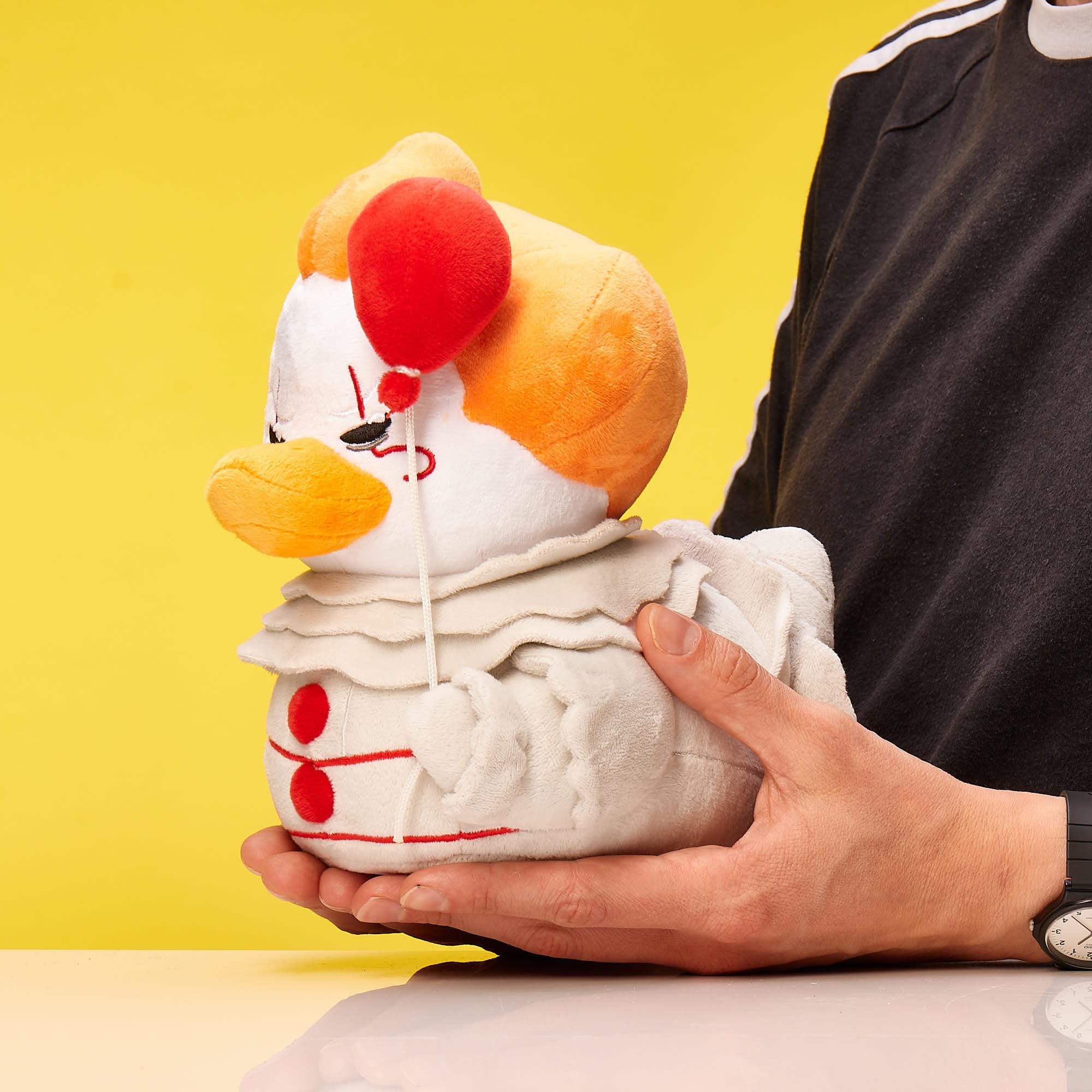 TUBBZ Plush: Horror - IT Pennywise Cosplaying Rubber Duck Soft Plush Collectible Toy, Pennywise (Plush) - Image 2