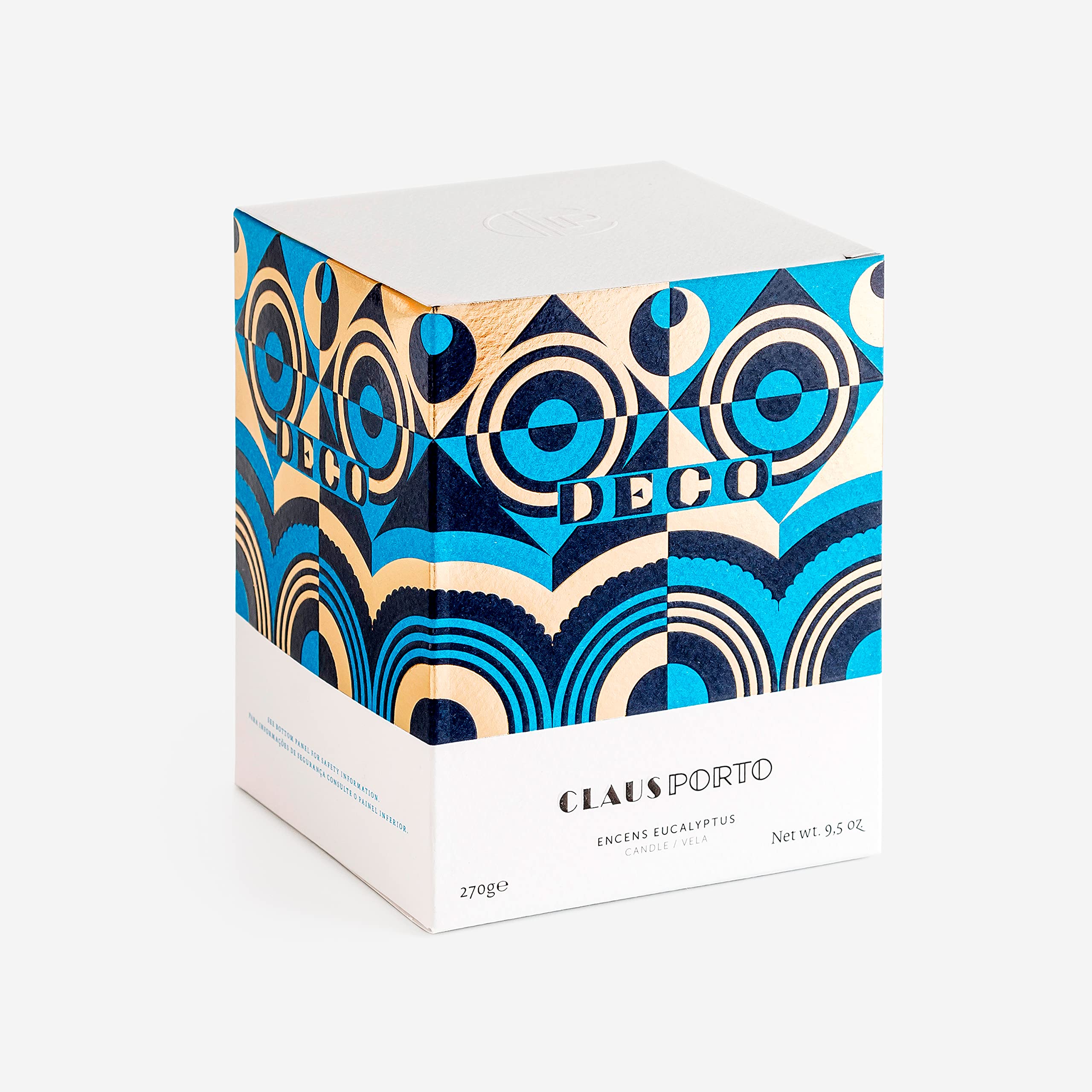 Claus Porto DECO Duftkerze Encens Eucalyptus 270g