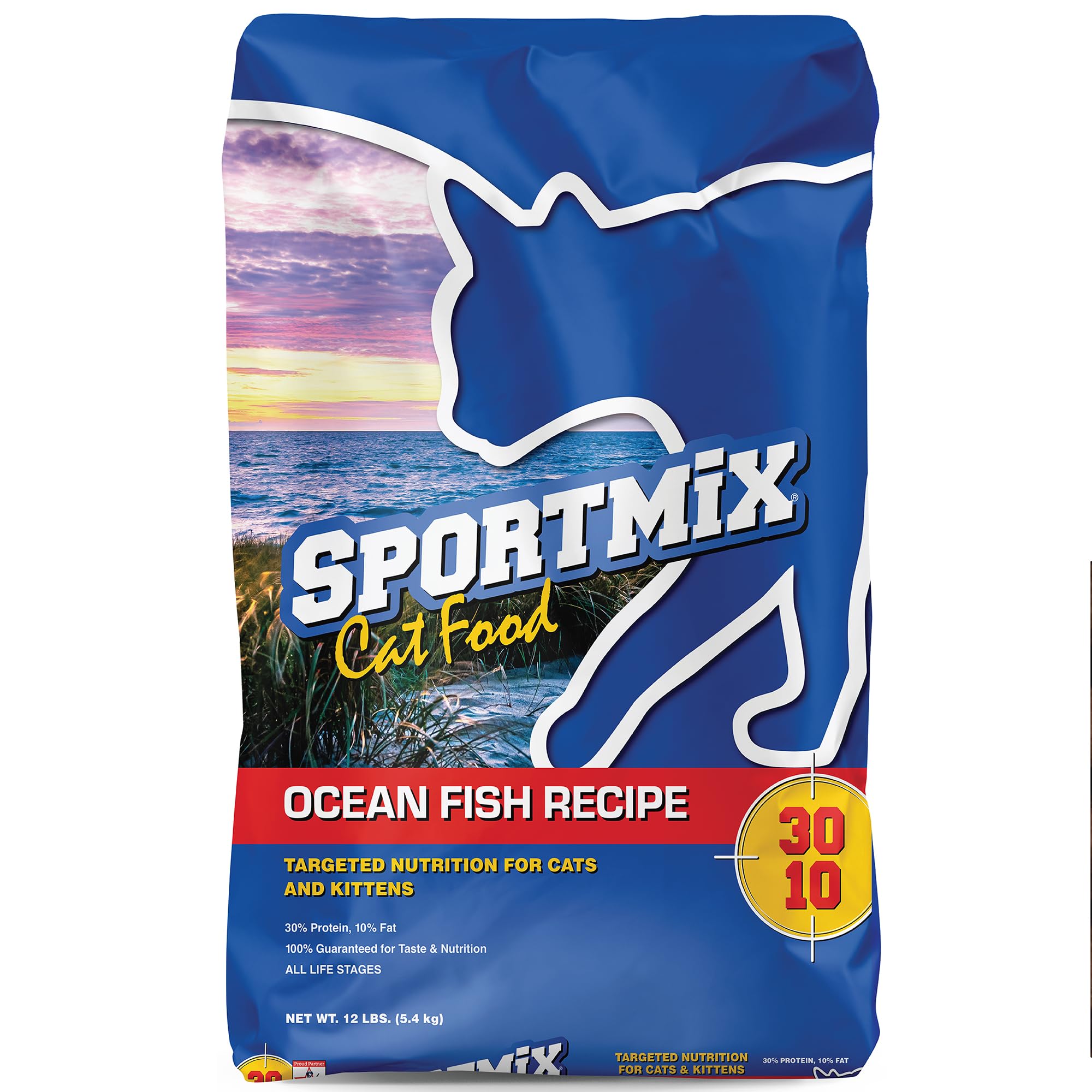 SPORTMiX Ocean Fish Recipe Dry Cat Food 12 lb