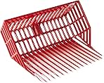 Little Giant® DuraPitch II Pitch Fork Replacement Head | Durable Polycarbonate Stable Fork Head with Basket Design | Manure Fork | Bedding Rake | 13