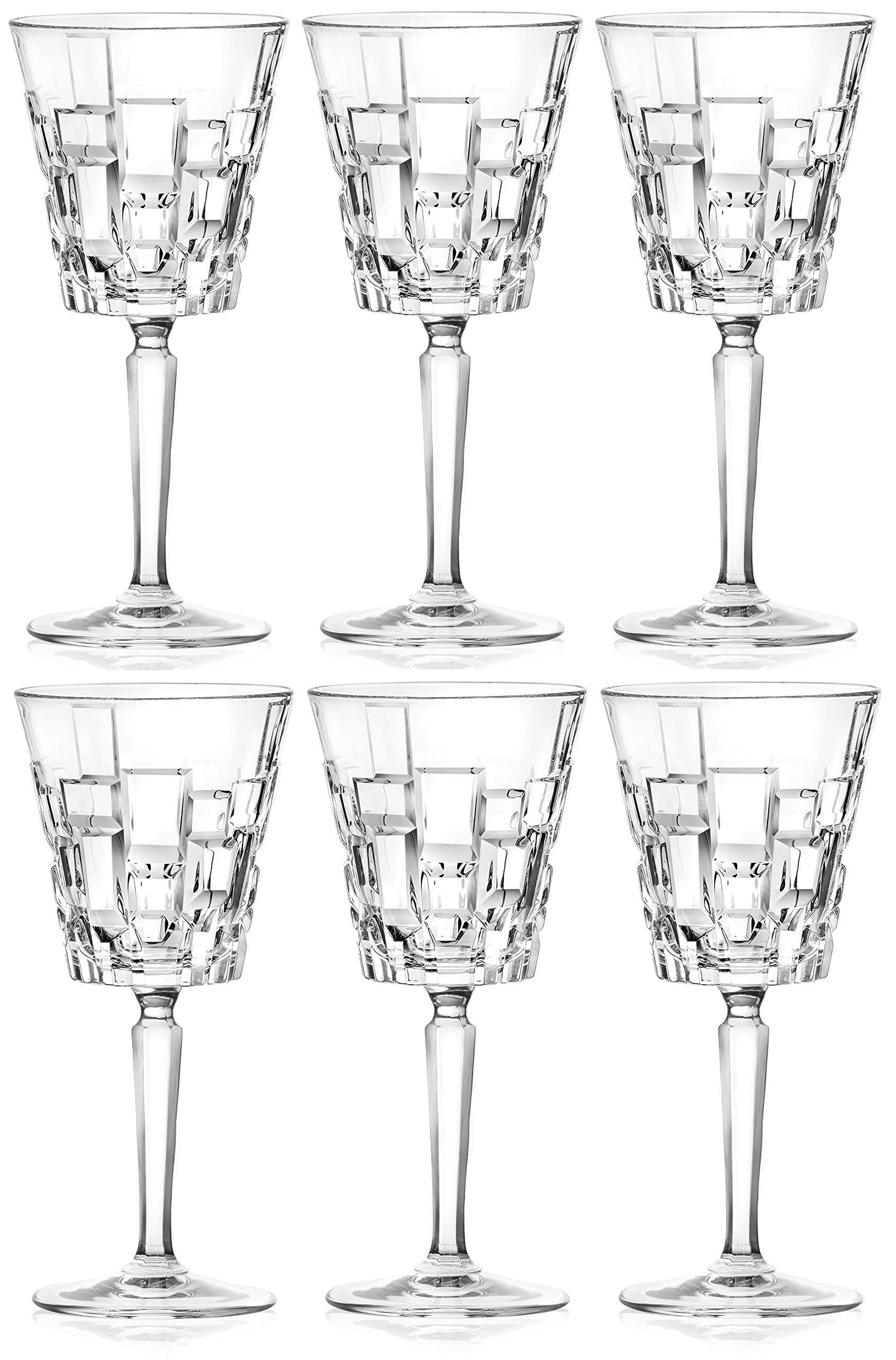 Buy RCRCristalleria Italiana Crystal Glass Drinkware Set (Wine Goblet