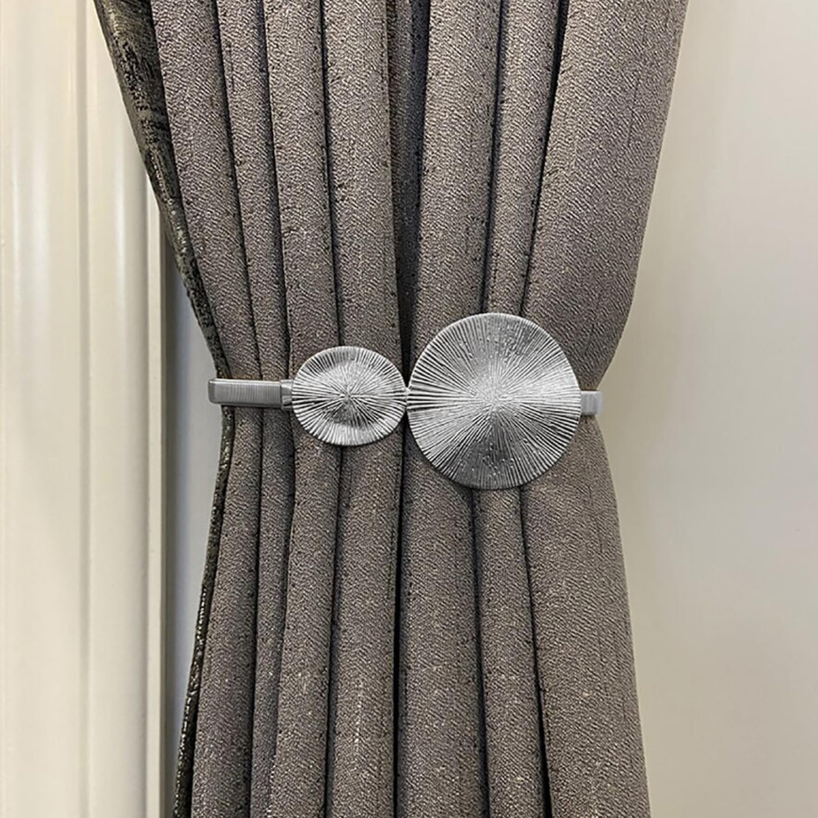 2 Ganci Fermatende, Fermatende, Fermatende A U, Per Camera Da Letto Bagno Grigio Argento 98784849