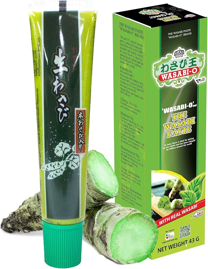 WASABIO Wasabi Paste 43g Wasabi Premium,Real Wasabi, For Dipping with