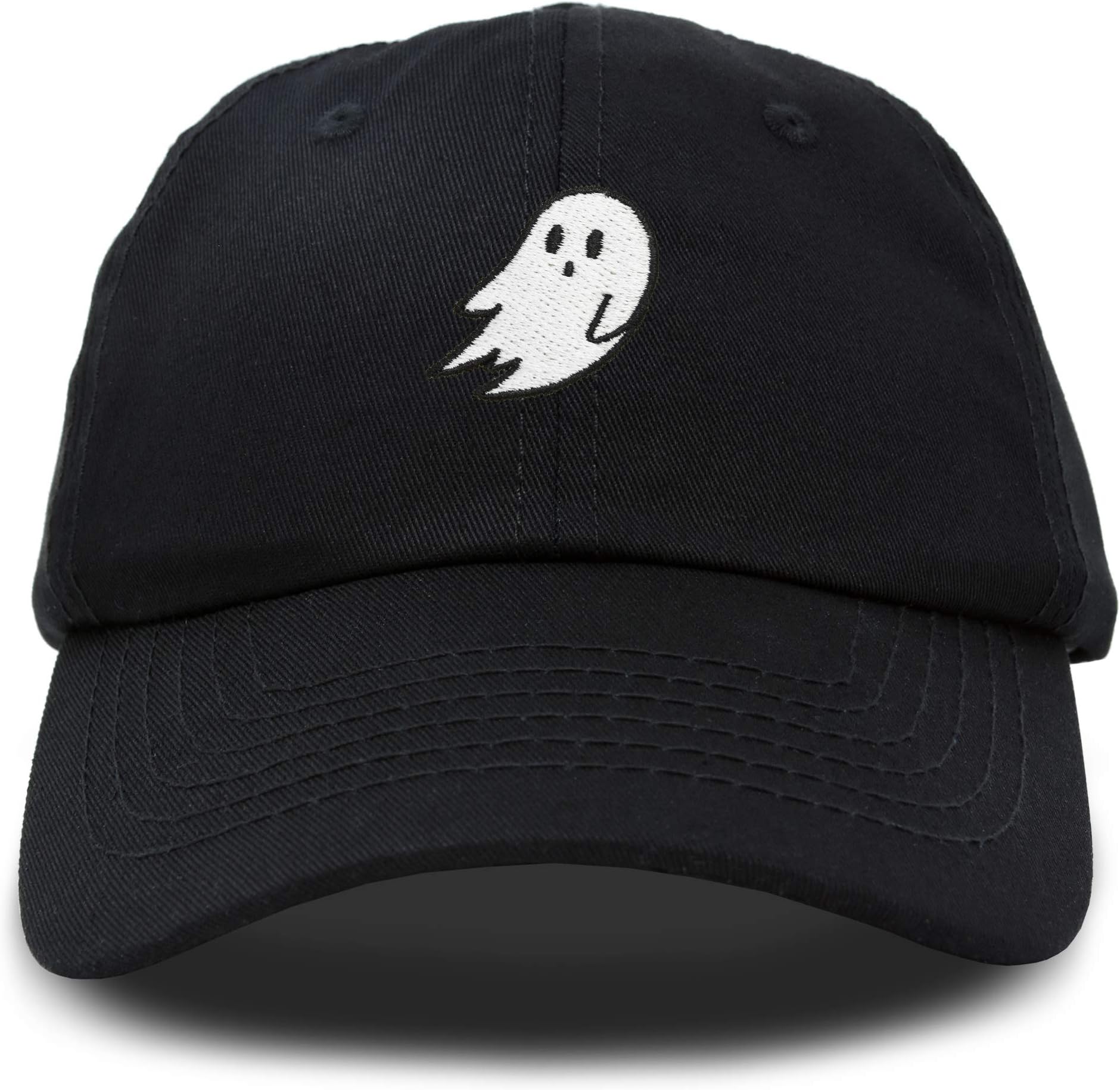 DALIX Ghost Embroidery Dad Hat Baseball Cap Cute Halloween
