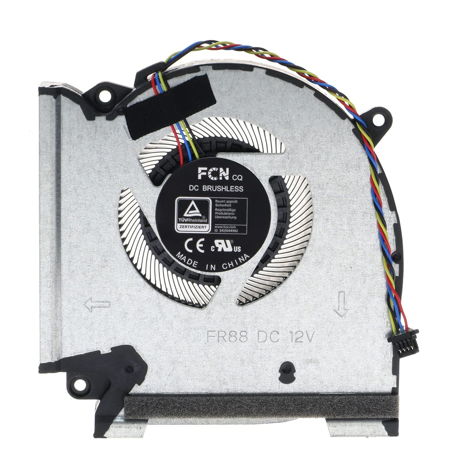 Replacement CPU&GPU Cooling Fan for Asus ROG Strix Scar 17 G733ZM G733ZS G733ZW G733ZX 15 G533ZM G533ZS G533ZW G533ZX G533ZM G533ZS G533ZW G533ZX FR88 FPF8 13NR08E0P02011 FR89 FPF7 13NR08E0P01011 12V