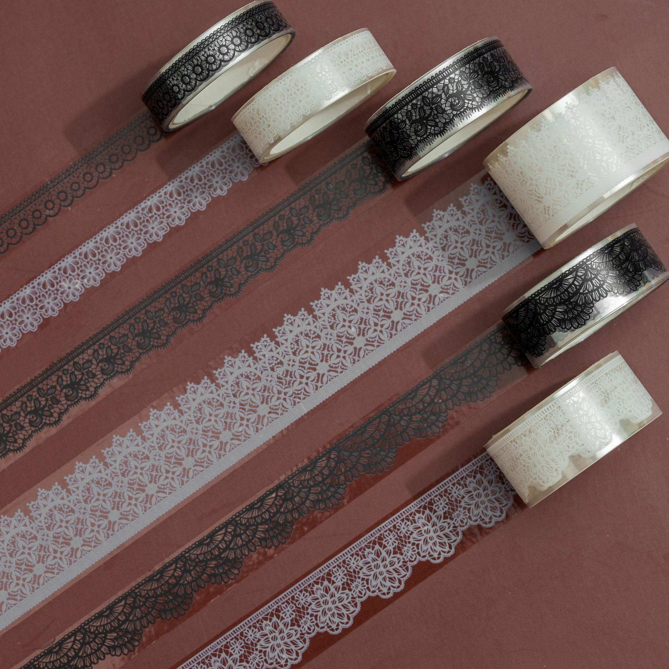 Set Washi Tape 36 Rotoli - Nastri Adesivi Decorativi Per Diari, Scrapbooking E Regali - Foto 6