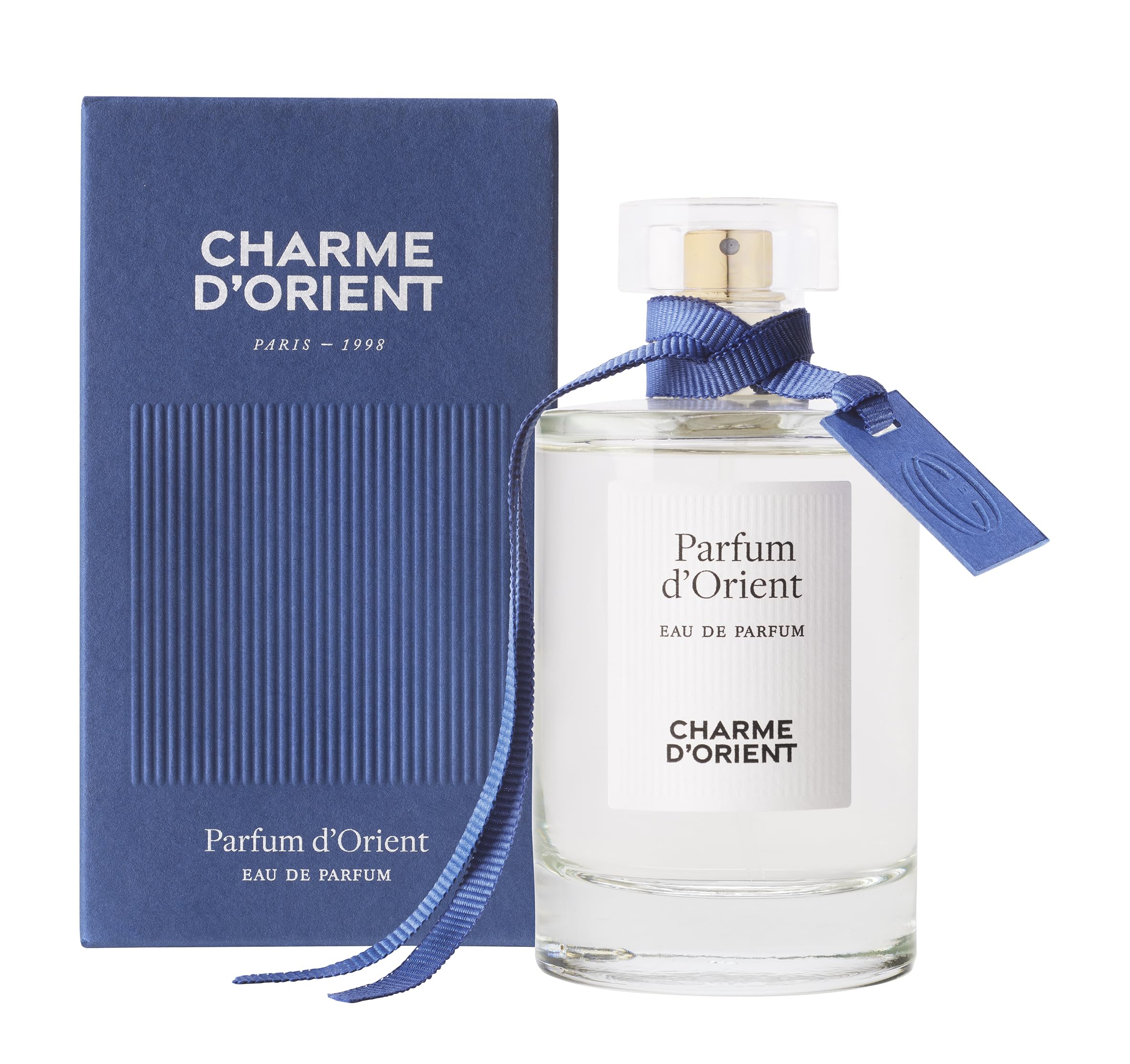 Charme d'Orient Parfum d'Orient, Eau de Parfum Sensuel avec Jasmin et Fleur d'Oranger, Fabriqué en France, 100ml