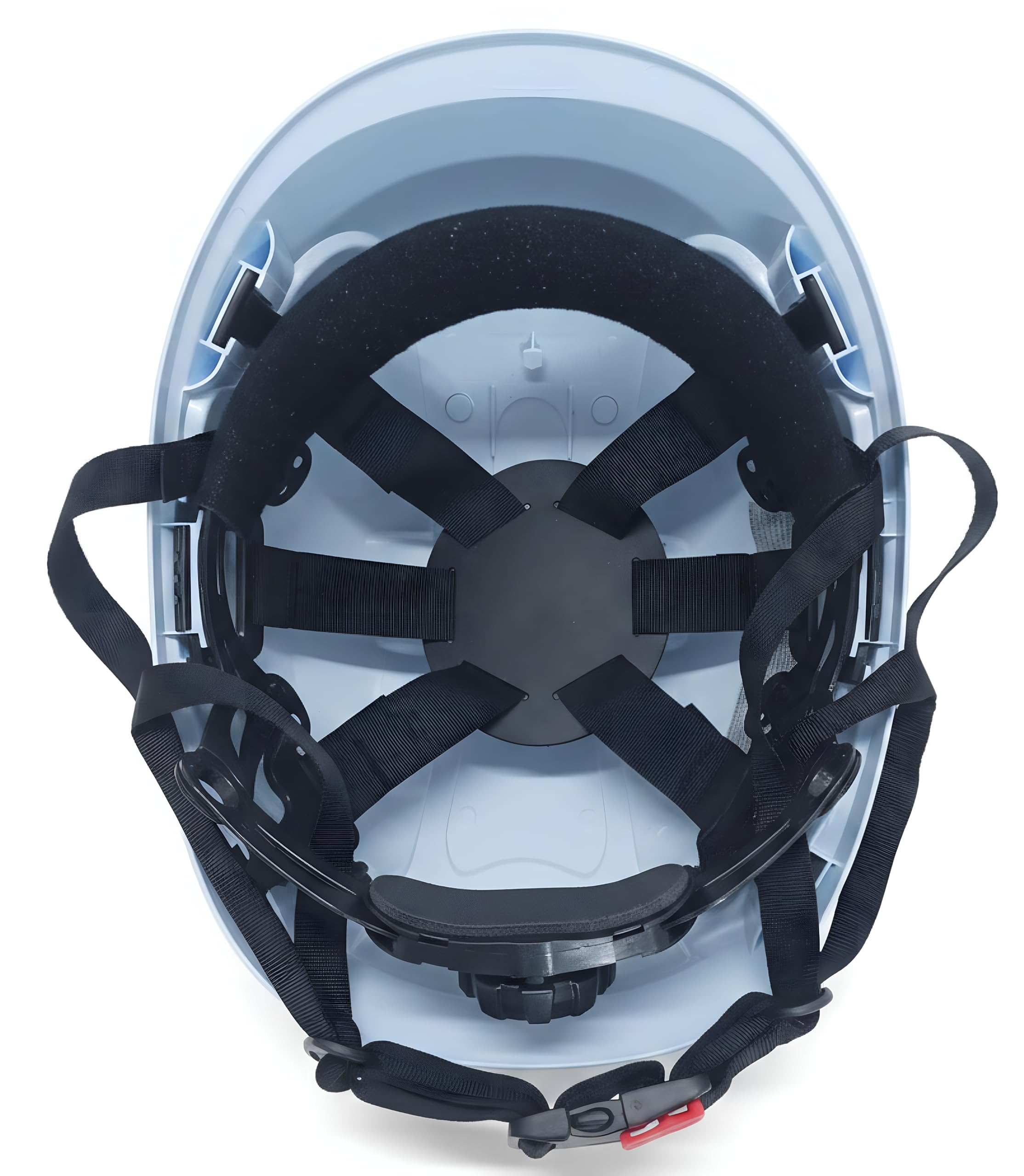 ALPINW - Casco de Seguridad para Trabajos en Altura - Ventilado con Rueda de Ajuste en Nuca - Máximo Confort: Arnés Interior 8 Puntos y Barboquejo - Certificado EN 397