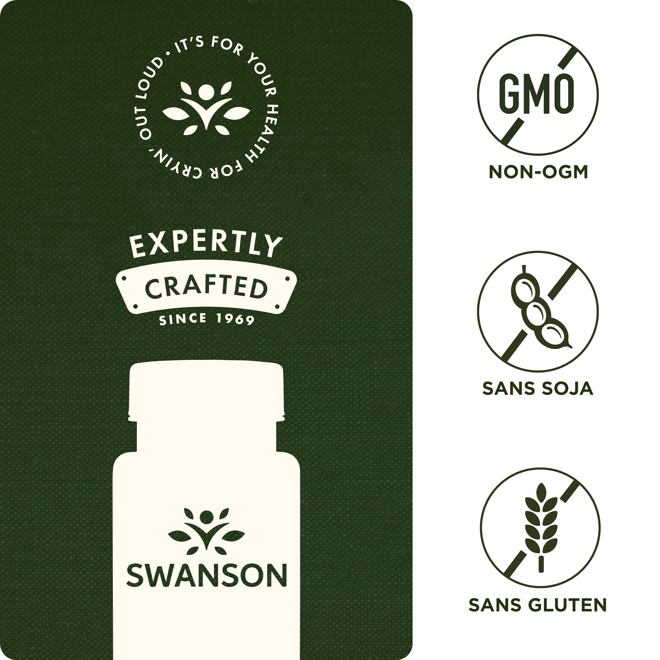 Swanson, Berberine, 400mg, Berberis Aristata, 60 Capsules, Sans Soja, Sans Gluten, Sans OGM