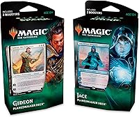 Vista 1 de MTG Magic Juegos de barajas de The Gathering, War of The Spark, ambas son barajas de Planeswalker