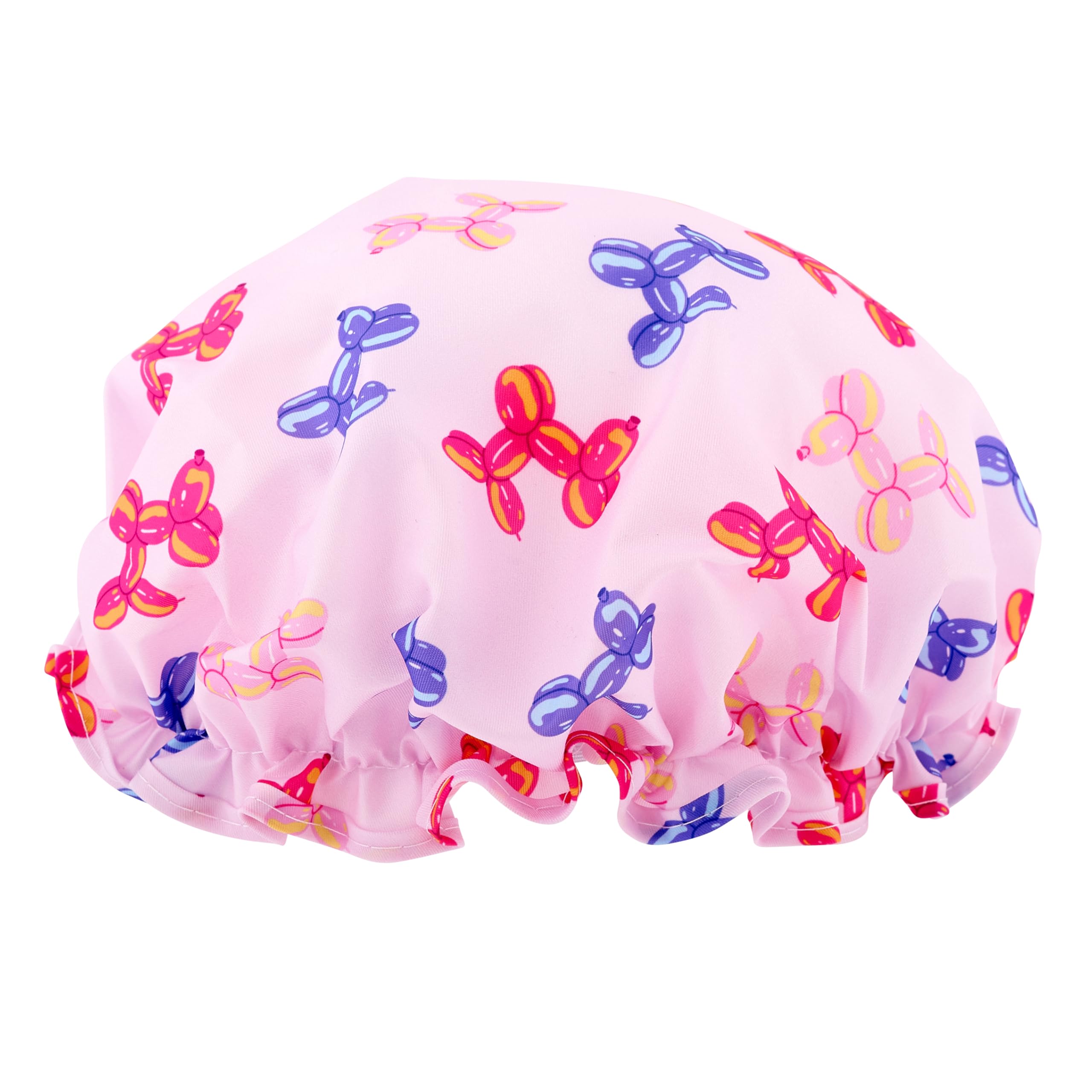 SMUG Shower Cap, Waterproof Shower Cap with Elastic Lining, Three Prints Available, Showers, Cooking, Spa Salon, Sleeping