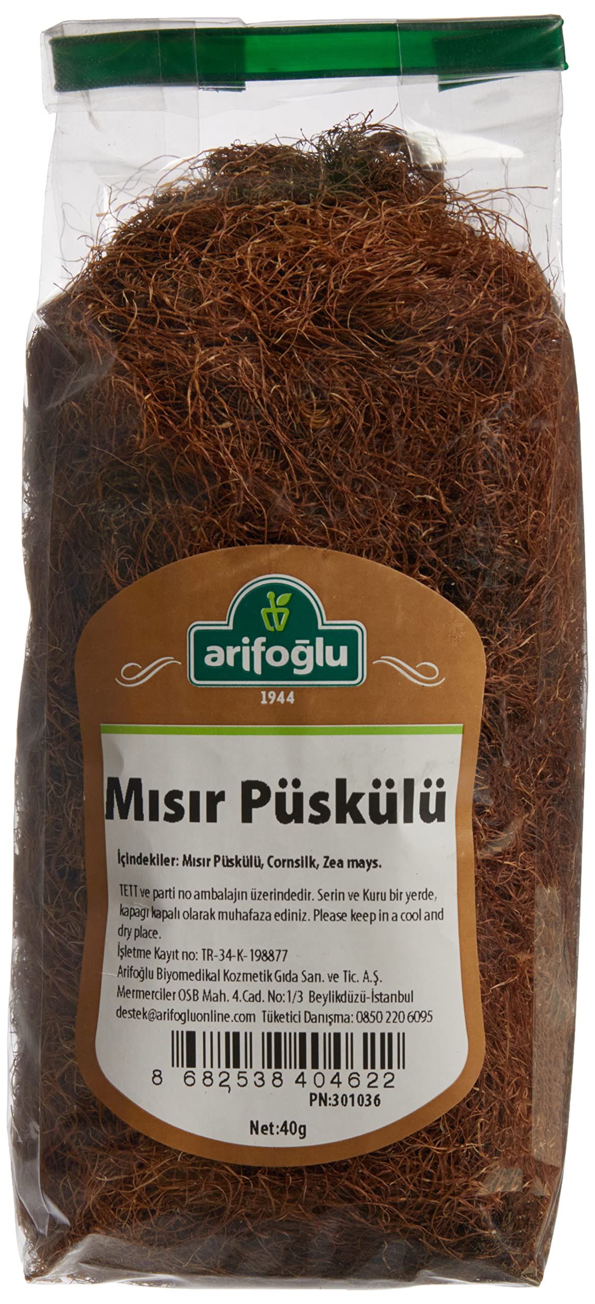Arifoğlu Mısır Püskülü 40 Gr