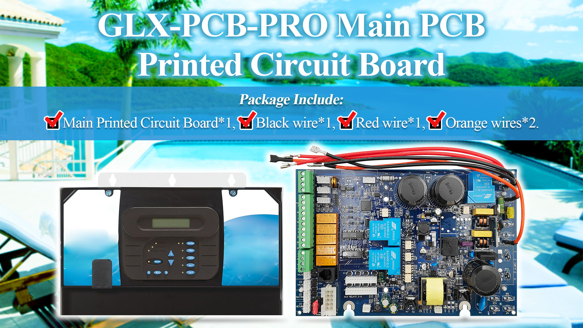 Amazon.com: JUNPENG GLX-PCB-PRO Main Printed Circuit Board