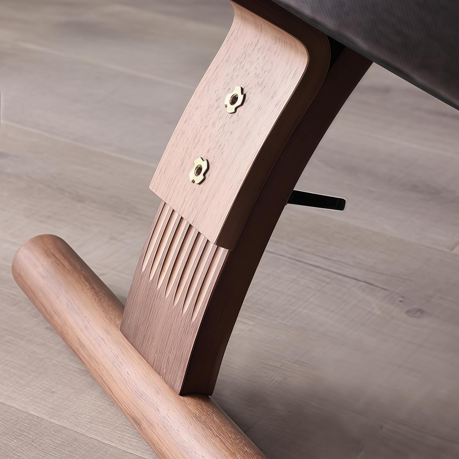 Adjustable Ergonomic Kneeling Chair with Padded Seat and Backrest, Posture Correcting Knee Chair for Office Desk, Comfortable Floor Sitting Alternative (Blue)